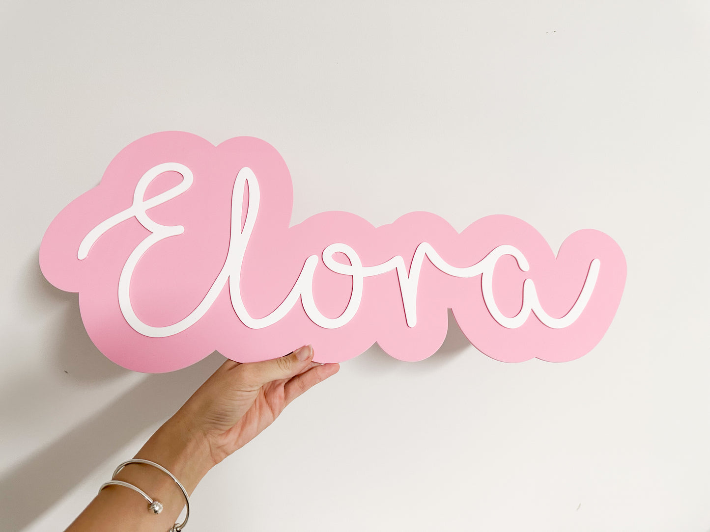 Acrylic name plaque