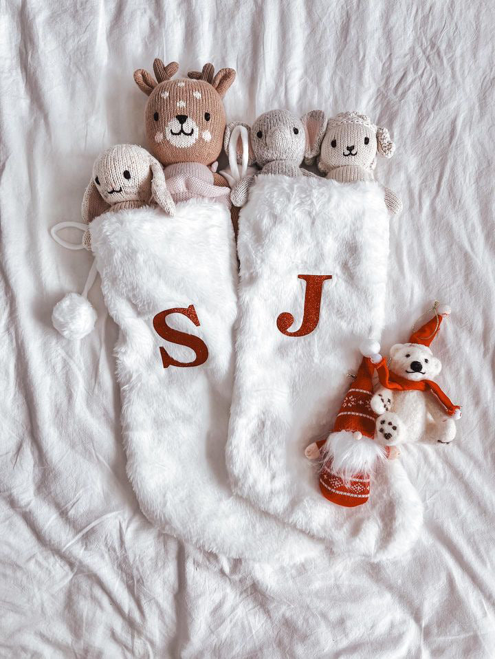 Luxe Santa stockings