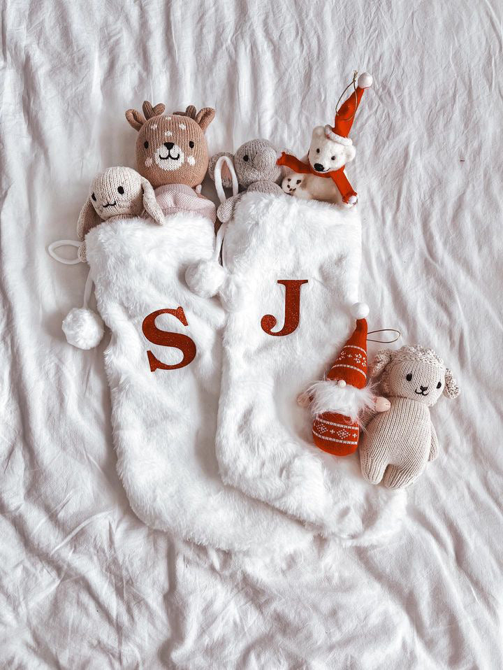 Luxe Santa stockings