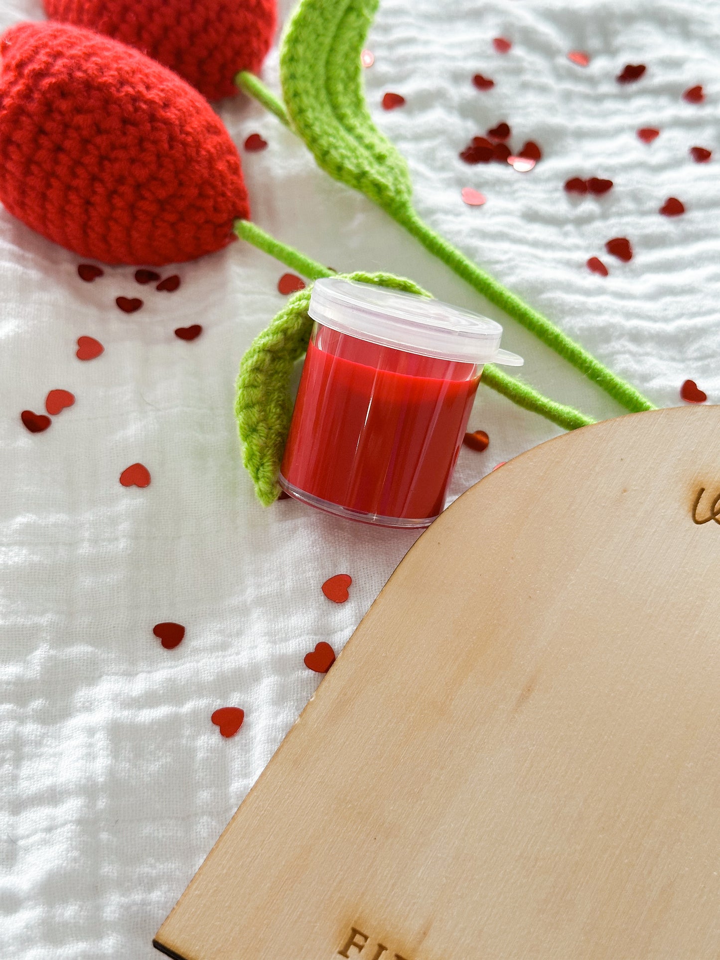 First valentines plaque